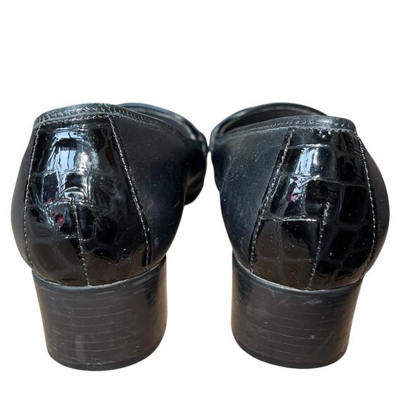 Brighton Loafers Leather Buckle Adele Croc - Picture 6 of 7